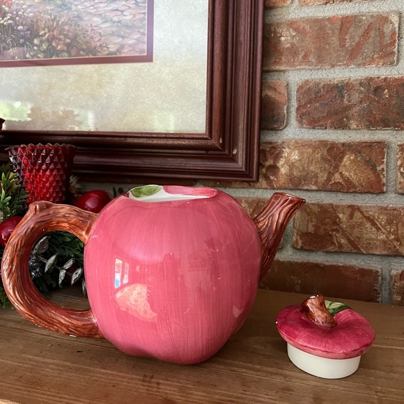 1990’s Cracker Barrel Apple Tea pot⚡FINAL SALE - Picture 5 of 7